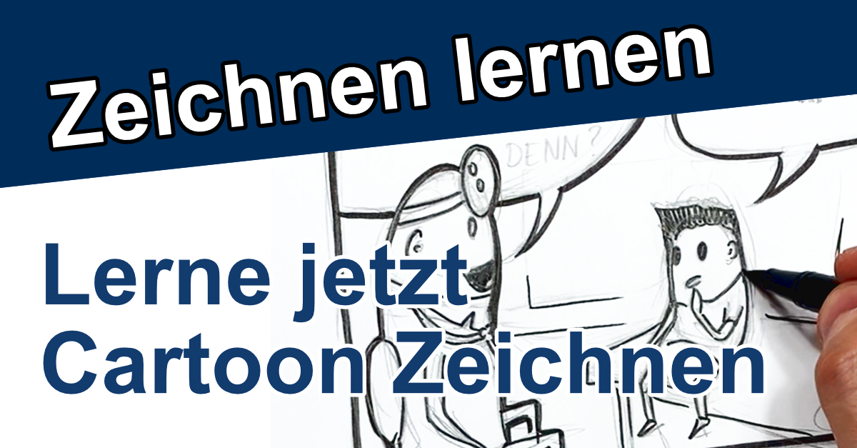 Lerne Einen Cartoon Zu Zeichnen Schritt Fur Schritt Anleitung Video