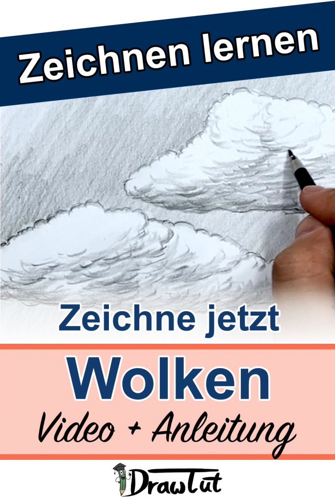 Wolken zeichnen - Komplette Anleitung mit Video-Tutorial