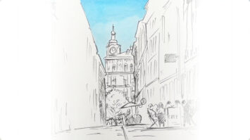 Urban Sketching Praxisübung 7