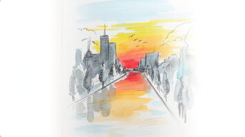 Urban Sketching Praxisübung 8