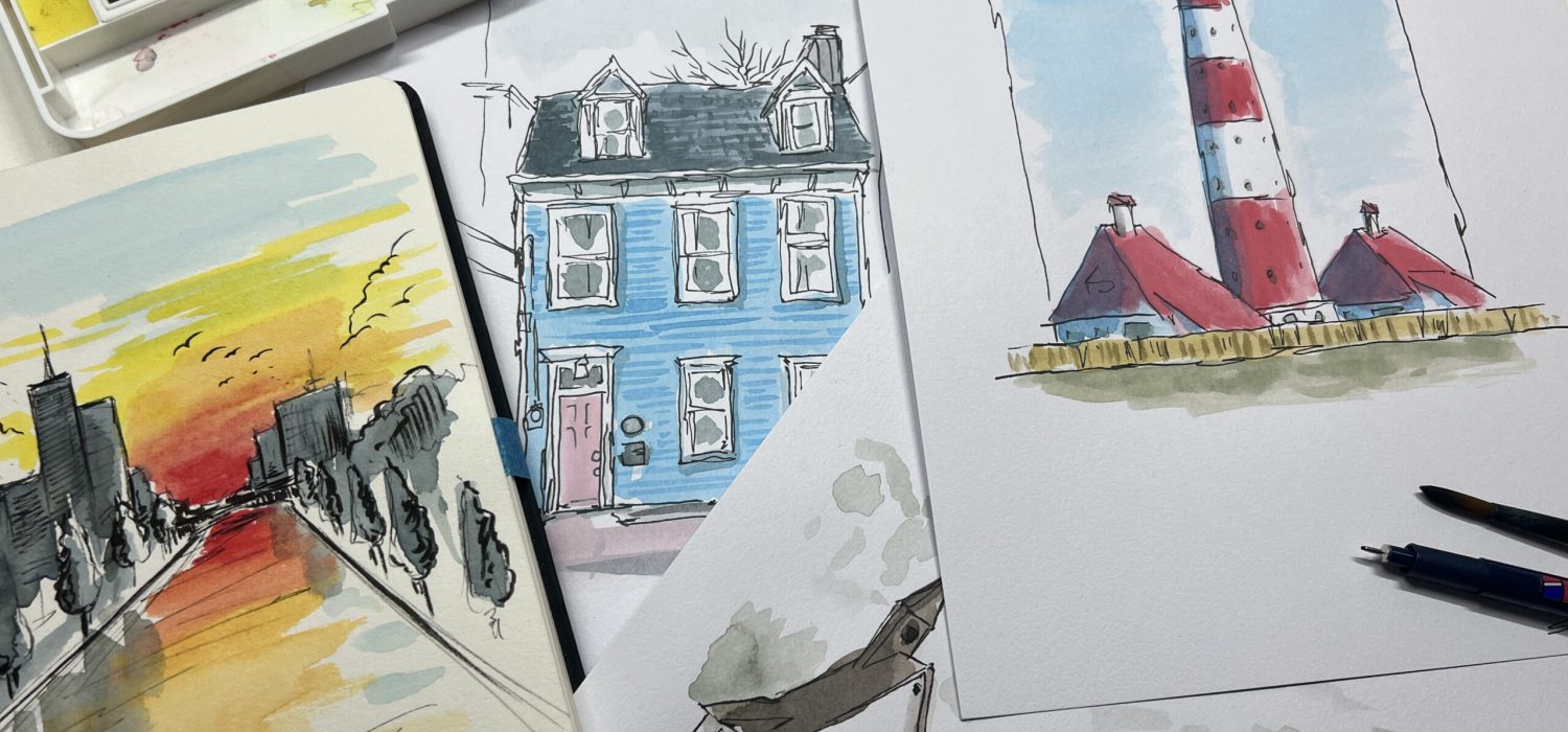 Urban Sketching Online-Kurs Thumb