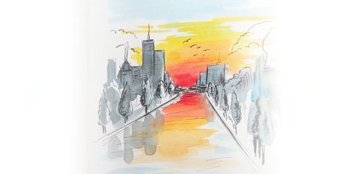 Urban Sketching Praxisübung 8