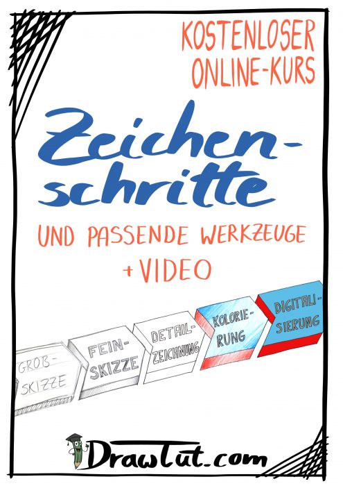 Zeichenschritte und dazugehoerige Zeichen-Werkzeuge genau erklär + VIDEO Zeichenschritte und dazugehoerige Zeichen-Werkzeuge genau erklär + VIDEO